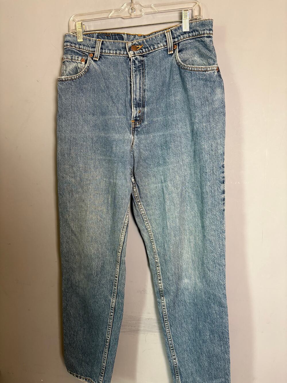 Levi’s 551 Relaxed Fit Tapered Leg Light Wash Jeans Size 14 Medium